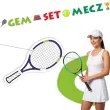 dekoracja do powieszenia baner papierowy tenis gem set mecz girlanda ozdoba na urodziny