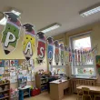 dekoracja do powieszenia girlanda papierowa pasowanie na przedszkolaka kredki baner 3 3 m