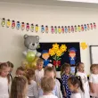 dekoracja do powieszenia girlanda papierowa pasowanie na przedszkolaka kredki baner 3 3 m