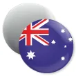 dekoracja do szkoly jezykowej magnes z flaga australia prezent na dzien jezykow obcych 5 6 cm