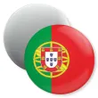dekoracja do szkoly jezykowej magnes z flaga portugalia prezent na dzien jezykow obcych 5 6 cm