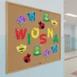 dekoracja do szkoly przedszkola na gazetke tablice dzien wiosny do powieszenia 16 elementow