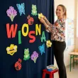 dekoracja do szkoly przedszkola na gazetke tablice dzien wiosny do powieszenia 16 elementow