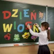 dekoracja do szkoly przedszkola na gazetke tablice dzien wiosny do powieszenia 17 elementow