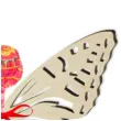 dekoracja drewniana motylek na lizak dzien mezczyzny romantyka 14 cm
