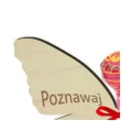 dekoracja drewniana motylek na lizak poznawaj swiat 14 cm