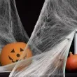 dekoracja halloweenowa pajeczyna biala partypal 20 g