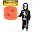 dekoracja halloweenowa pajeczyna pomaranczowa partypal 20 g