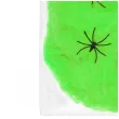 dekoracja halloweenowa pajeczyna zielona partypal 200 g