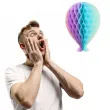 dekoracja honeycomb balonik teczowa godan 20 cm