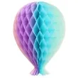 dekoracja honeycomb balonik teczowa godan 20 cm
