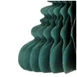dekoracja honeycomb choinka zielona partydeco 15 cm