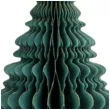 dekoracja honeycomb choinka zielona partydeco 15 cm