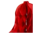 dekoracja honeycomb dzwonek czerwona folat 2 szt