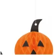 dekoracja honeycomb halloween dynie pomaranczowy partypal 10 cm 3 szt