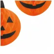 dekoracja honeycomb halloween dynie pomaranczowy partypal 10 cm 3 szt