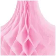 dekoracja honeycomb kropla rozowa unique 35 cm