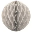 dekoracja honeycomb kula bezowa 30 cm