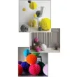 dekoracja honeycomb kula biala 20 cm