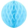 dekoracja honeycomb kula blekitna 30 cm