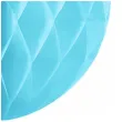 dekoracja honeycomb kula blekitny partypal 10 cm
