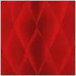 dekoracja honeycomb kula czerwony partypal 10 cm