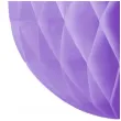 dekoracja honeycomb kula fioletowy partypal 10 cm
