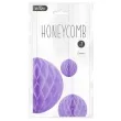 dekoracja honeycomb kula fioletowy partypal 20 cm