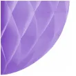 dekoracja honeycomb kula fioletowy partypal 30 cm