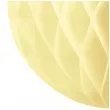 dekoracja honeycomb kula kremowy partypal 20 cm
