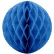 dekoracja honeycomb kula niebieski 10 cm