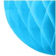 dekoracja honeycomb kula niebieski jasny partypal 20 cm