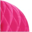 dekoracja honeycomb kula rozowy ciemny partypal 30 cm