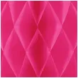dekoracja honeycomb kula rozowy ciemny partypal 30 cm