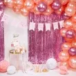 dekoracja honeycomb kula rozowy jasny partypal 20 cm