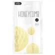 dekoracja honeycomb kula rozowy jasny partypal 20 cm