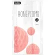 dekoracja honeycomb kula rozowy jasny partypal 30 cm