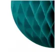 dekoracja honeycomb kula turkusowy ciemny partydeco 10 cm