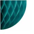 dekoracja honeycomb kula turkusowy ciemny partypal 20 cm