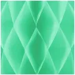 dekoracja honeycomb kula turkusowy partypal 10 cm