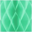 dekoracja honeycomb kula turkusowy partypal 20 cm