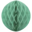 dekoracja honeycomb kula zielono szara 30 cm
