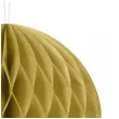 dekoracja honeycomb kula zloty partydeco 10 cm