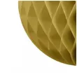 dekoracja honeycomb kula zloty partydeco 10 cm