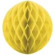 dekoracja honeycomb kula zolta 30 cm