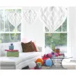 dekoracja honeycomb serce biala folat 30 cm