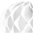 dekoracja honeycomb serce biala folat 30 cm