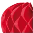 dekoracja honeycomb serce czerwona folat 30 cm