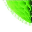 dekoracja honeycomb serce zielone jabluszko 45 cm funny fashion