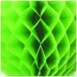 dekoracja honeycomb serce zielone jabluszko 45 cm funny fashion